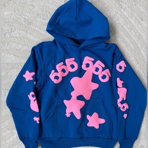 Spider beluga blue hoodie 💙